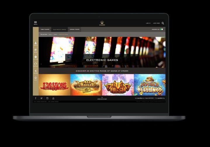 Crown Casino desktop