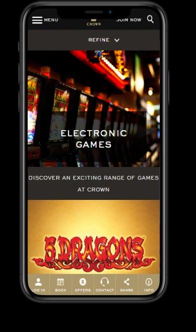 Crown Casino mobile
